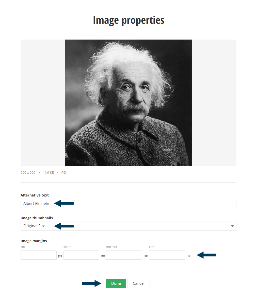 Image Properties