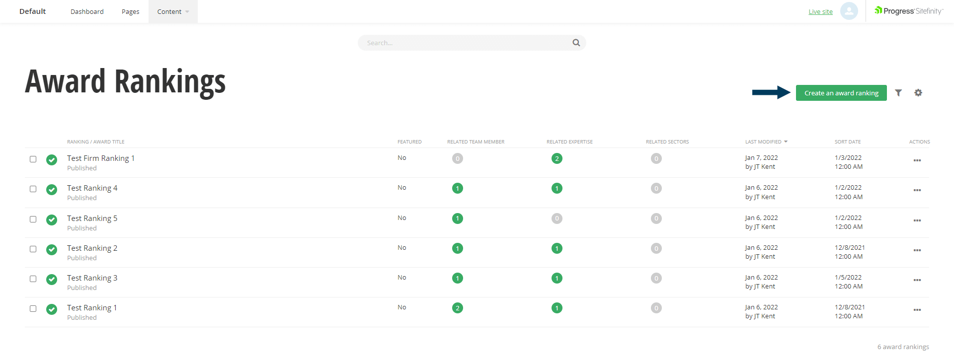 Create an Award Button