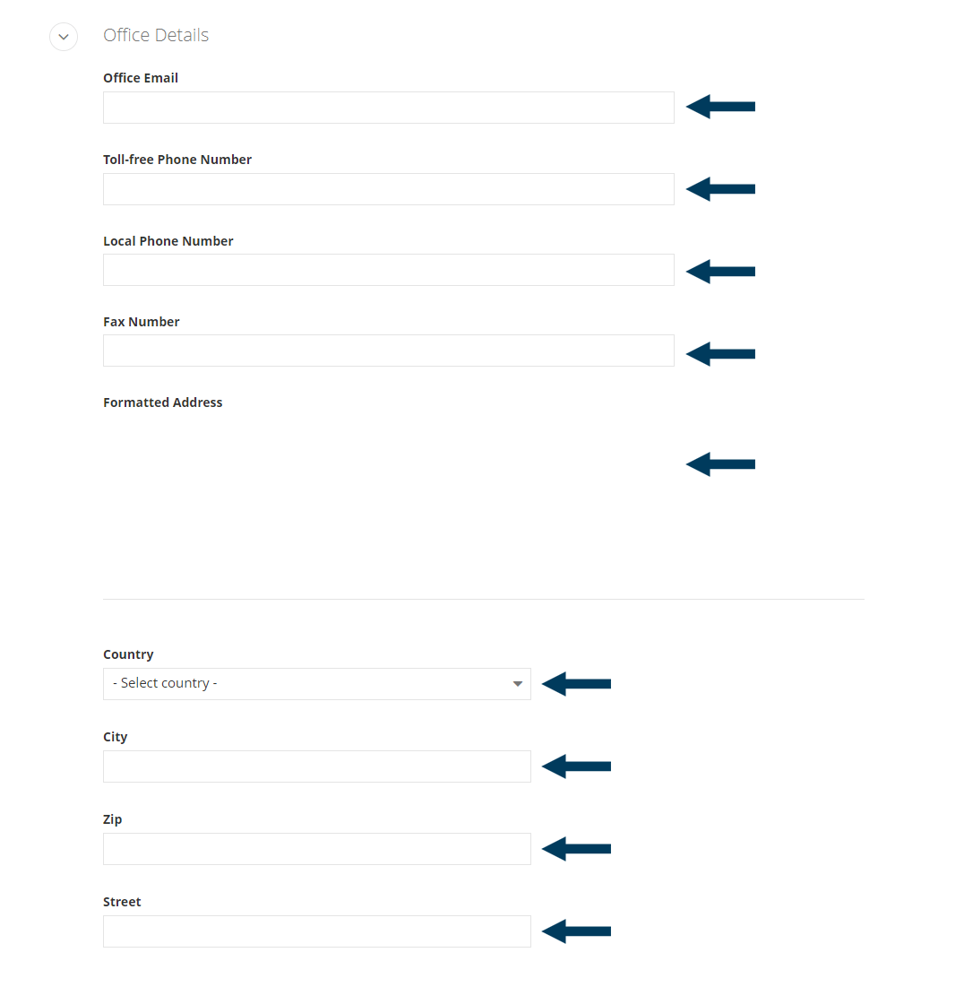 Office Location Details