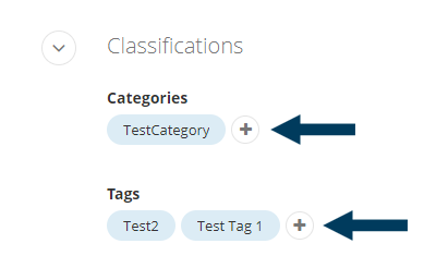 Check  and Edit Classifications
