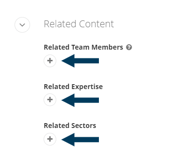 Add Related Content