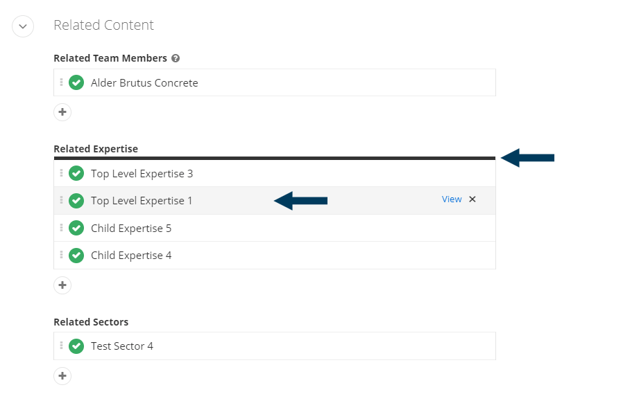 Reorder Expertise
