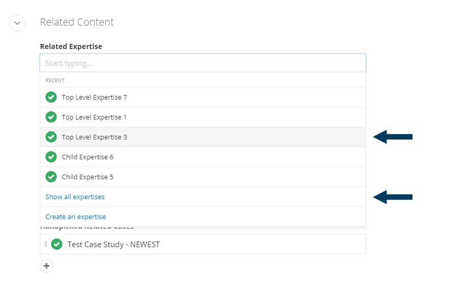 Add Related - Show All