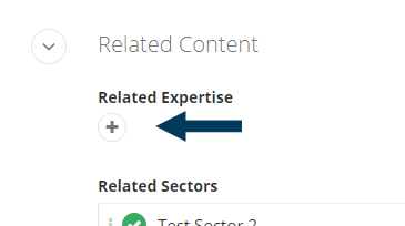 Add Related Expertise