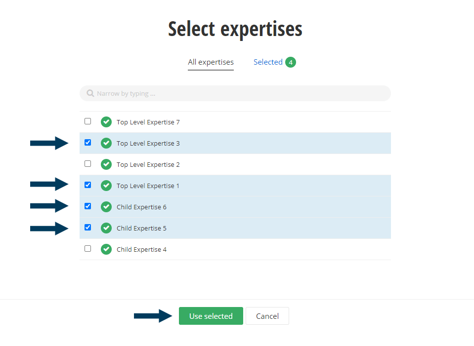 Select Multiple and Save