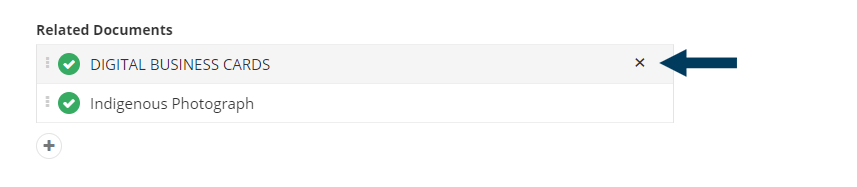 Remove a Related Document