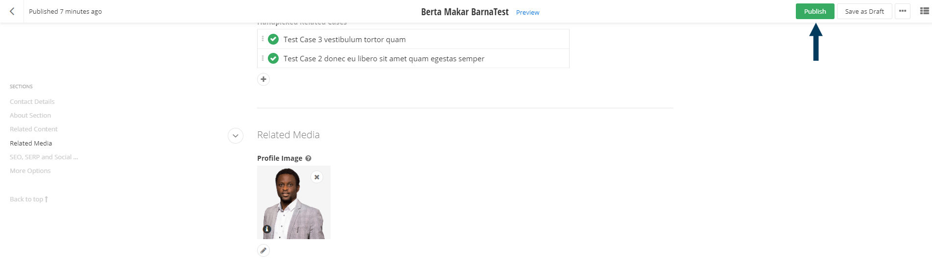Update Status