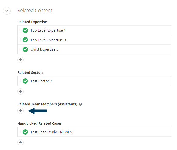 Add Related Team Member