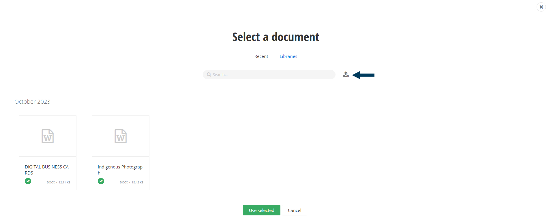 Select Document