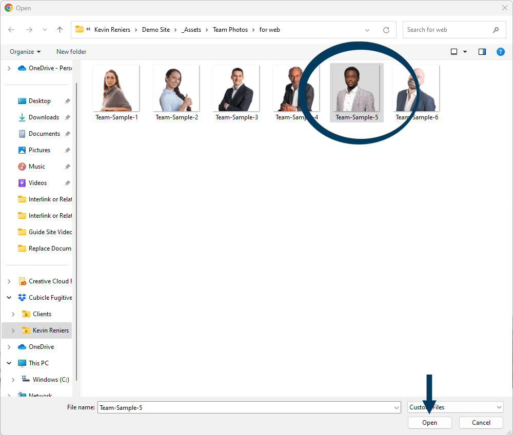 Select Image to Upload