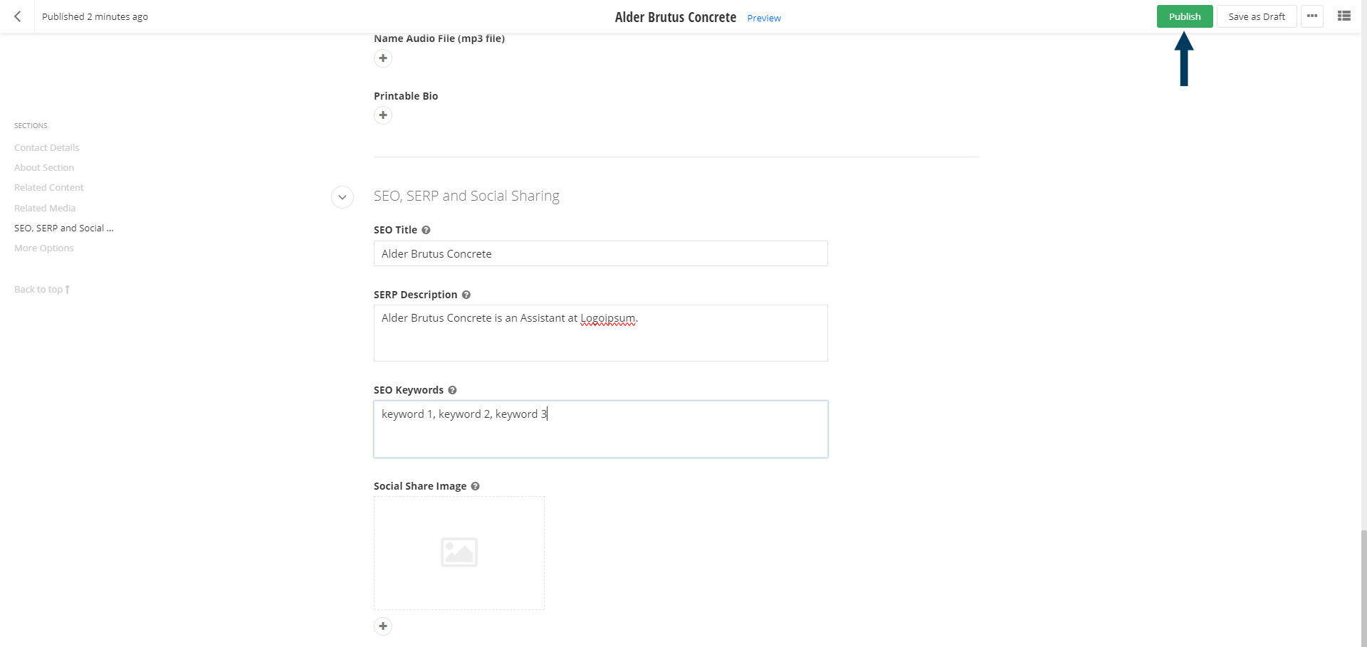 Update Status