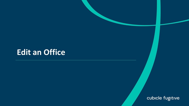 Edit an Office