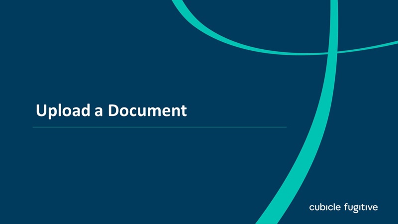 Upload a Document or File